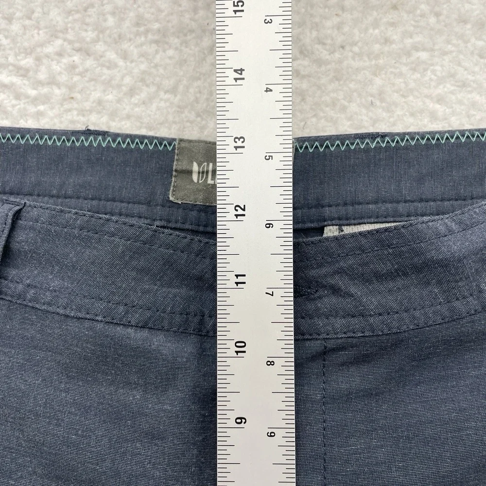 Linksoul Golf Pants Mens 36x31 (Tag 35) Navy Blue Gray Chino Performance Stretch